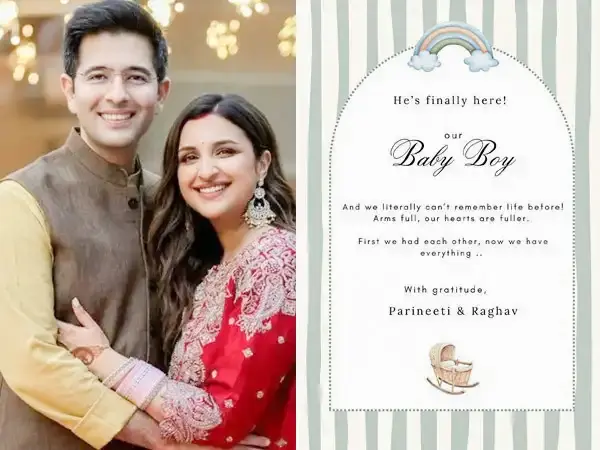 Parineeti Chopra और राघव चड्ढा बने माता-पिता चोटी-दिवाली पर घर आया बेटा