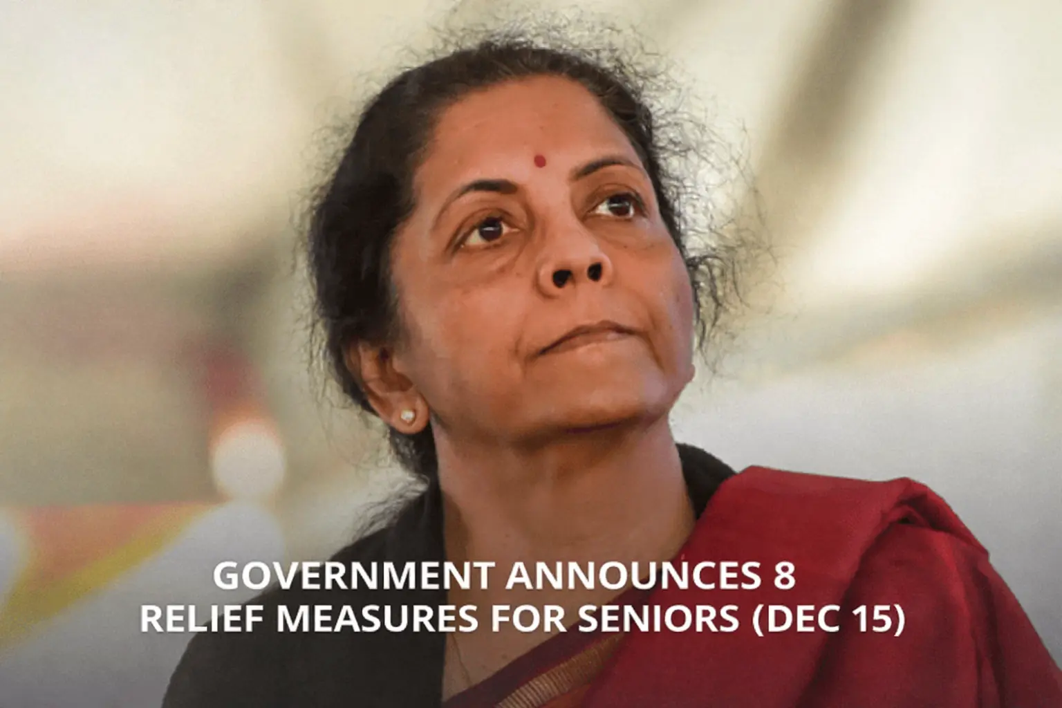 8 Relief Measures for Seniors