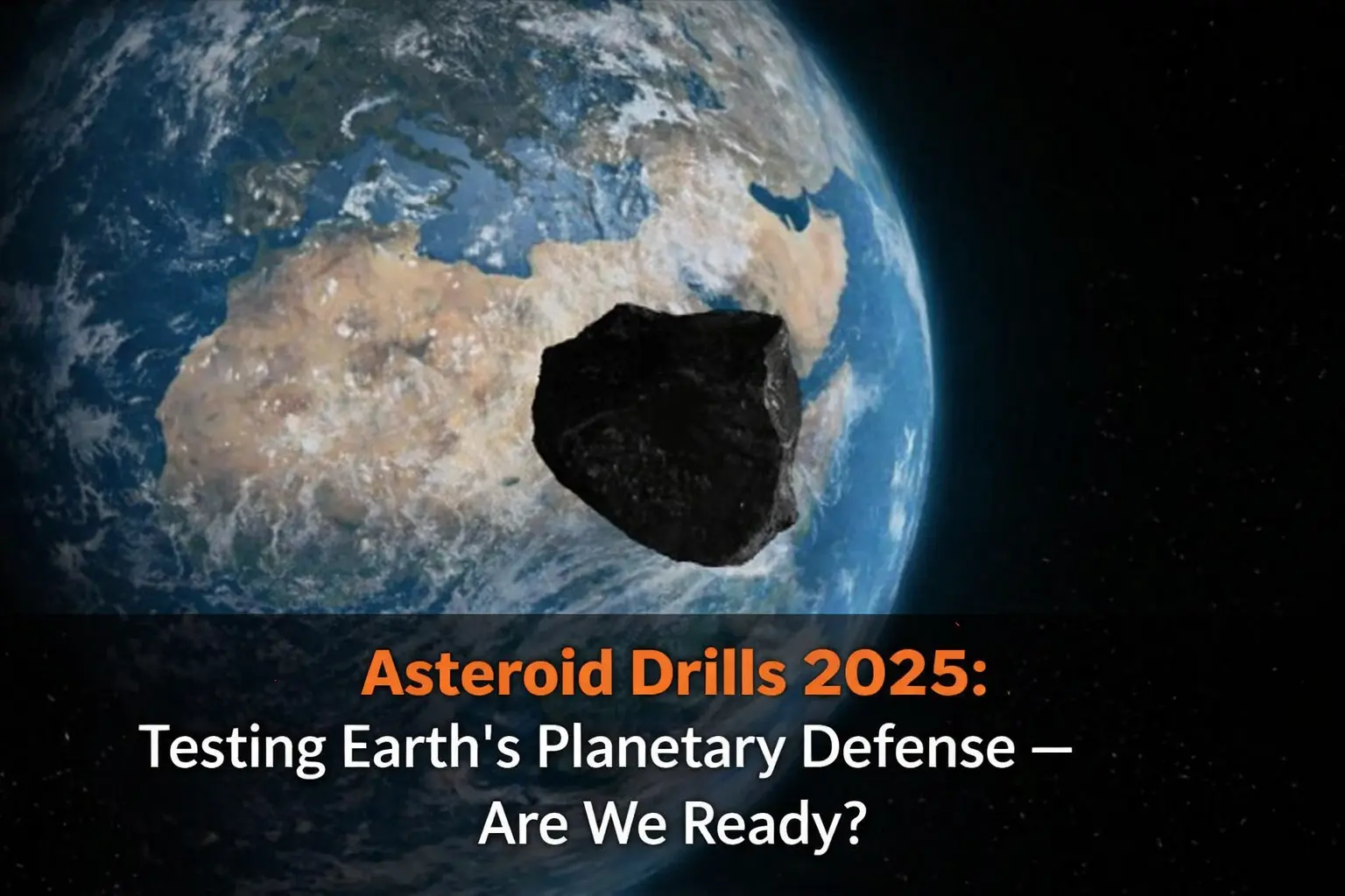 Asteroid Drills 2025: Testing Earth's Planetary Defense – Are We Ready?