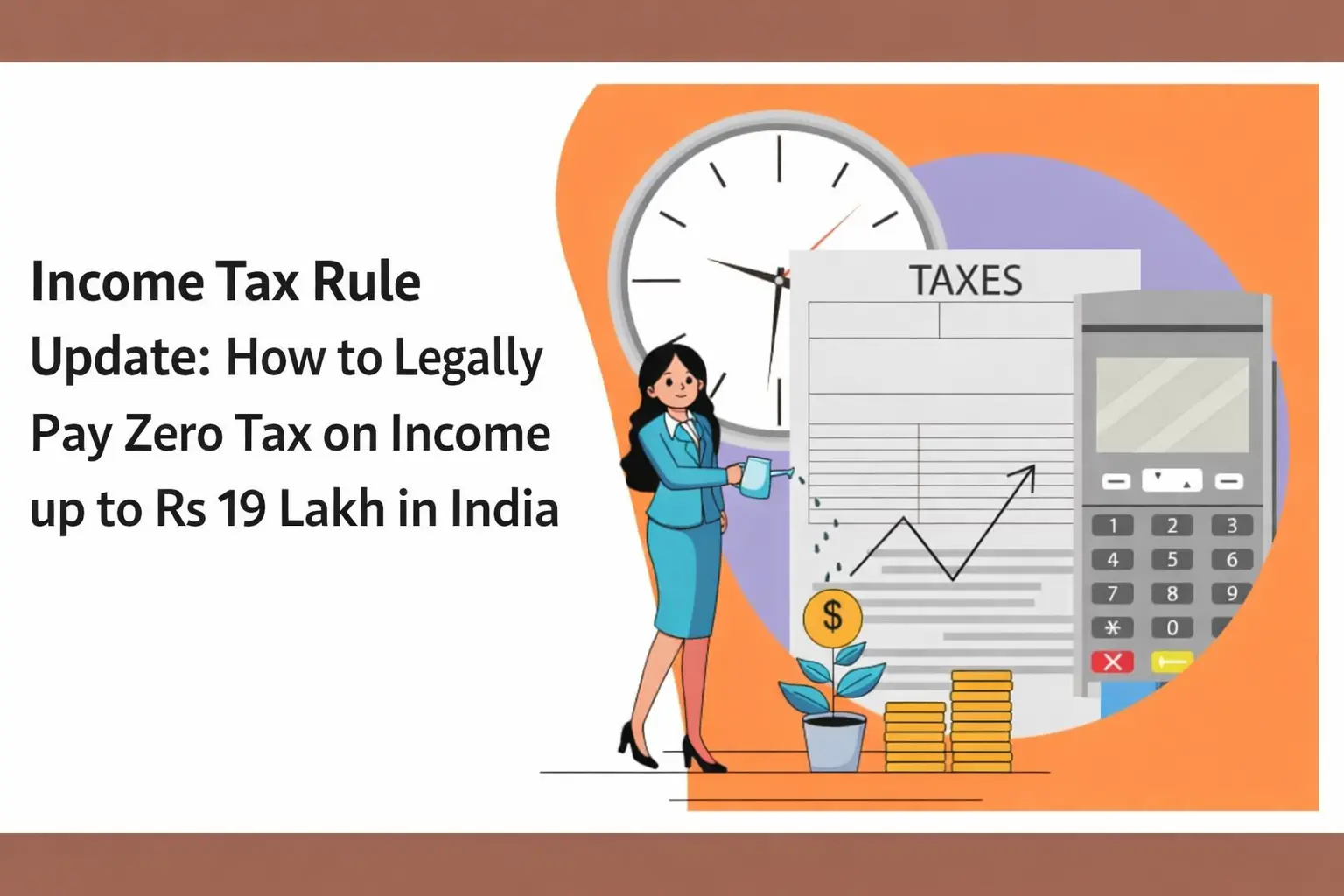 Income Tax Rule Update: How to Legally Pay Zero Tax on Income up to Rs 19 Lakh in India