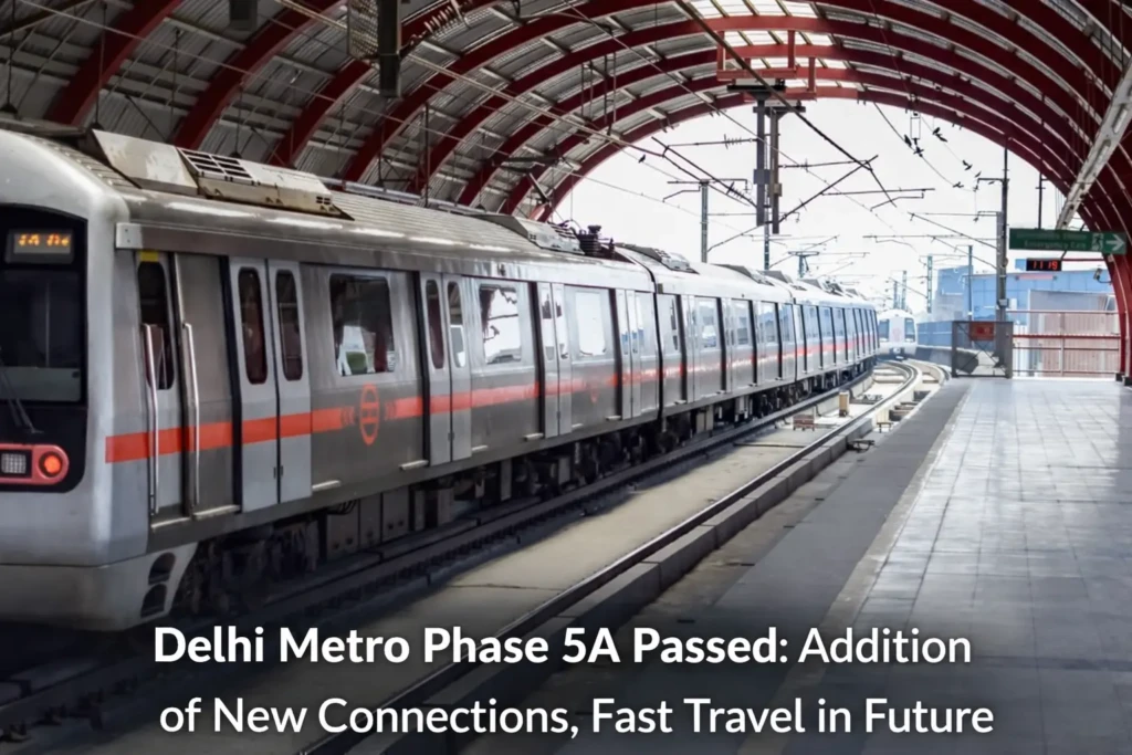 Delhi Metro Phase 5A Passed: Addition of New Connections, Fast Travel in Future.