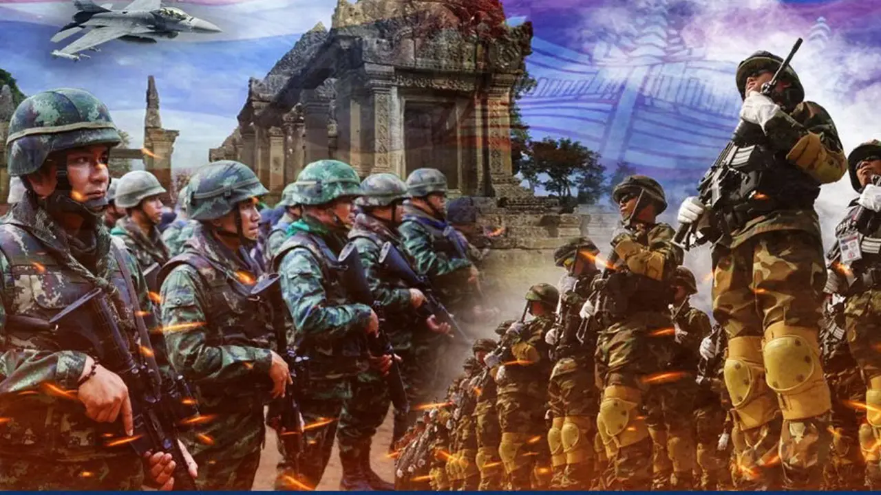 थाईलैंड ने कंबोडिया पर किया हवाई हमला