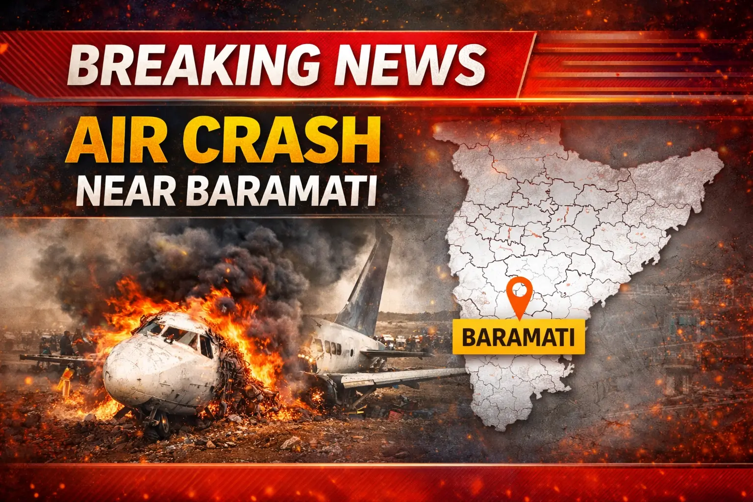 Ajit Pawar Diplomat assassination: Baramati air crash