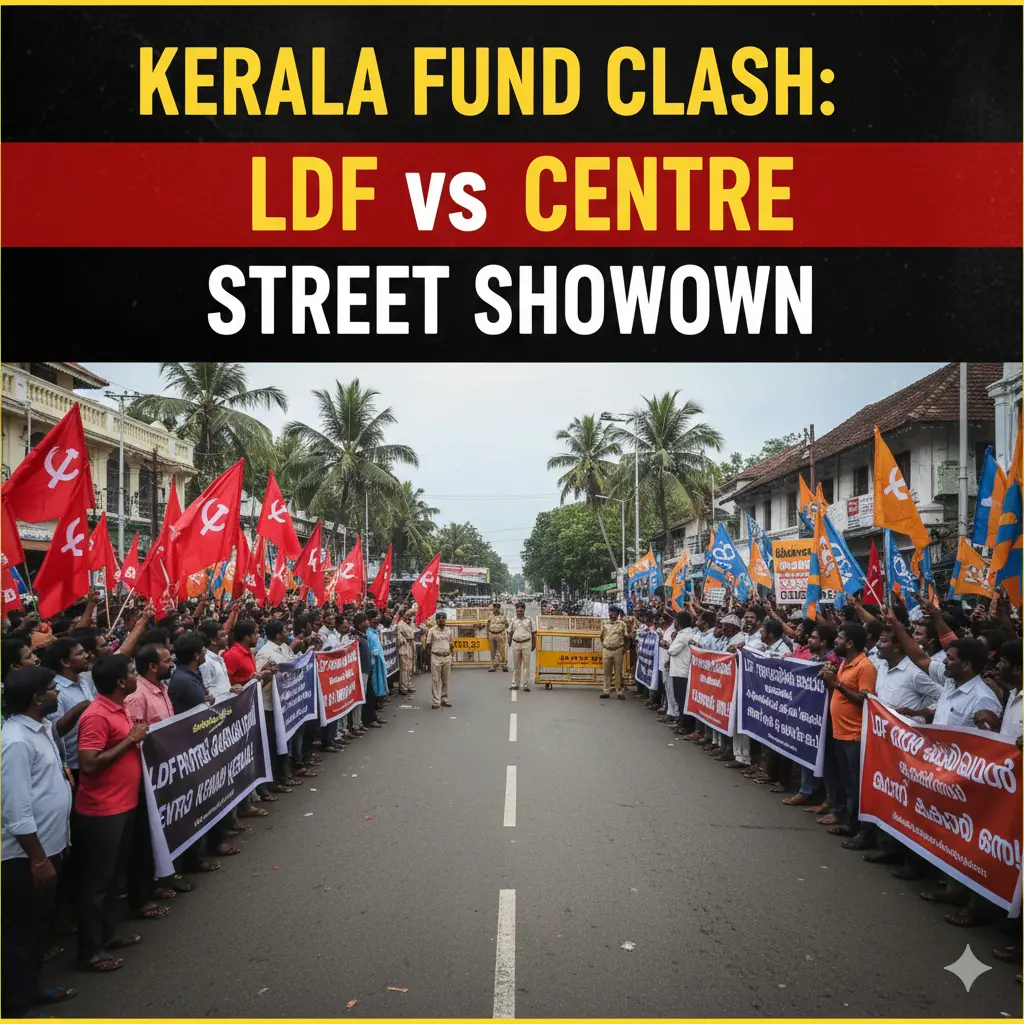 Kerala Fund Clash: LDF vs Centre Street Showdown