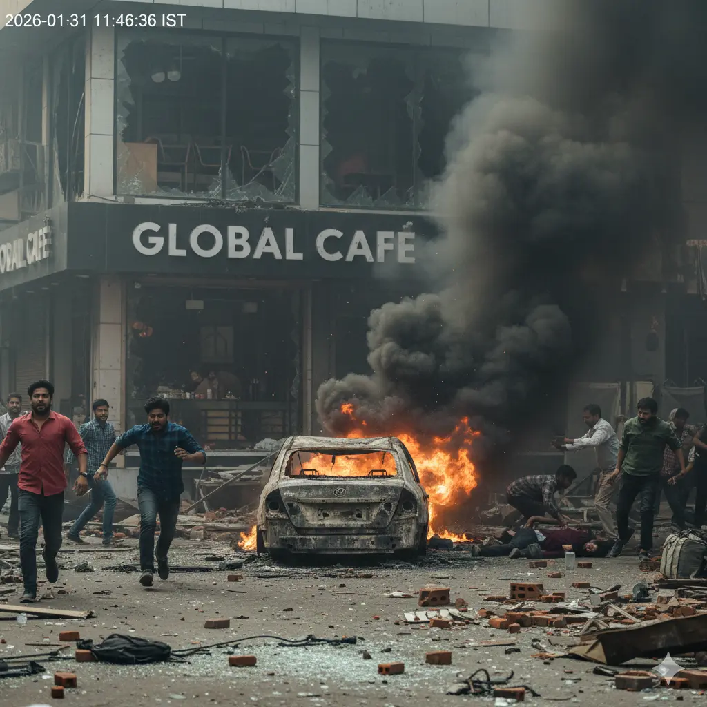 Terror Cell Plot to attack Global Coffee Chains: Chilling Delhi Car Blast Horror