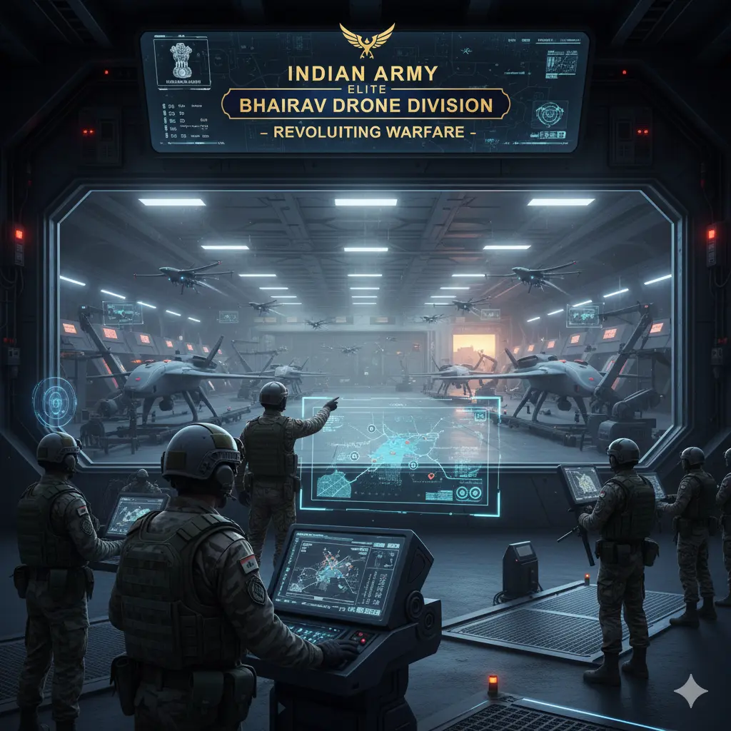 Indian Army constitutes Elite Bhairav Drone Division: Revolutionizing Warfare in the modern world