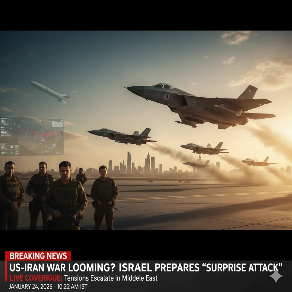 US-Iran War Looming? Israel Prepares Surprise Attack