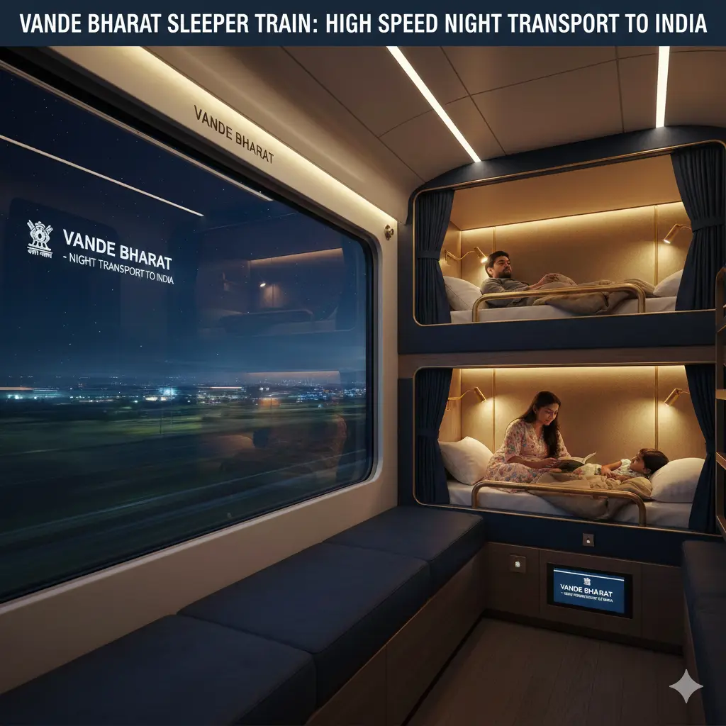 Vande Bharat Sleeper Train: This is a high speed night transport to India