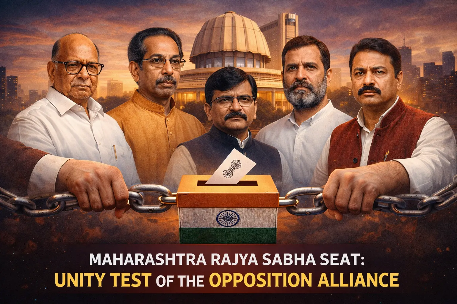Maharashtra Rajya Sabha Seat: Unity Test of the Opposition Alliance.