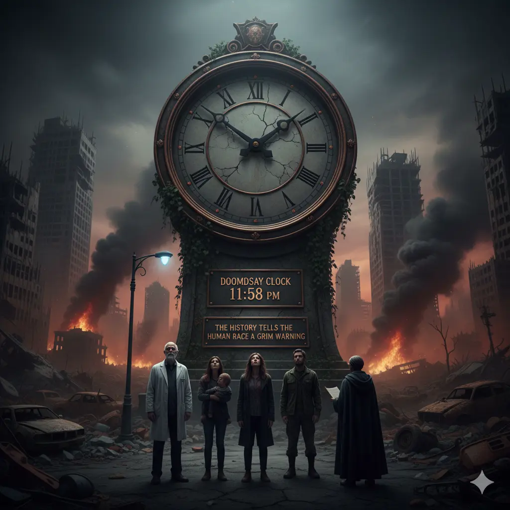 Doomsday Clock Ticks Closer: A Grim Warning for Humanity