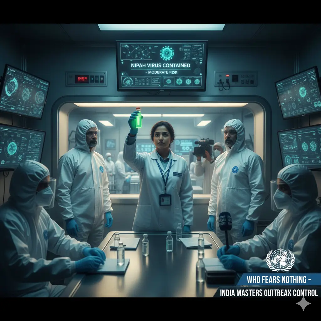 The Bengal Nipah Scare: WHO Fears Nothing- moderate risk, India masters outbreak control