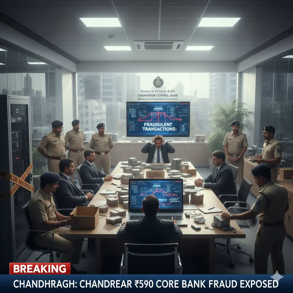 Chandigarh Rs 590 Crore Bank Fraud