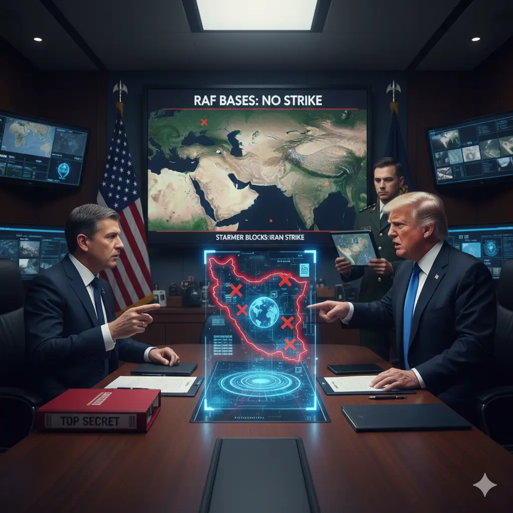 UK’s Starmer Stops Trump’s Iran Strike Plan via RAF