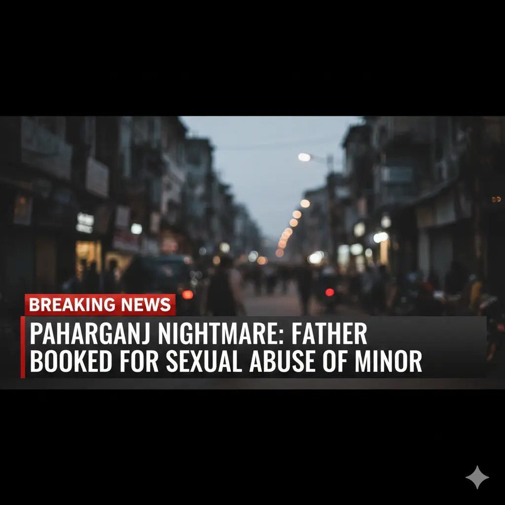 Paharganj Nightmare: Father Booked for Sexual Abuse of Minor