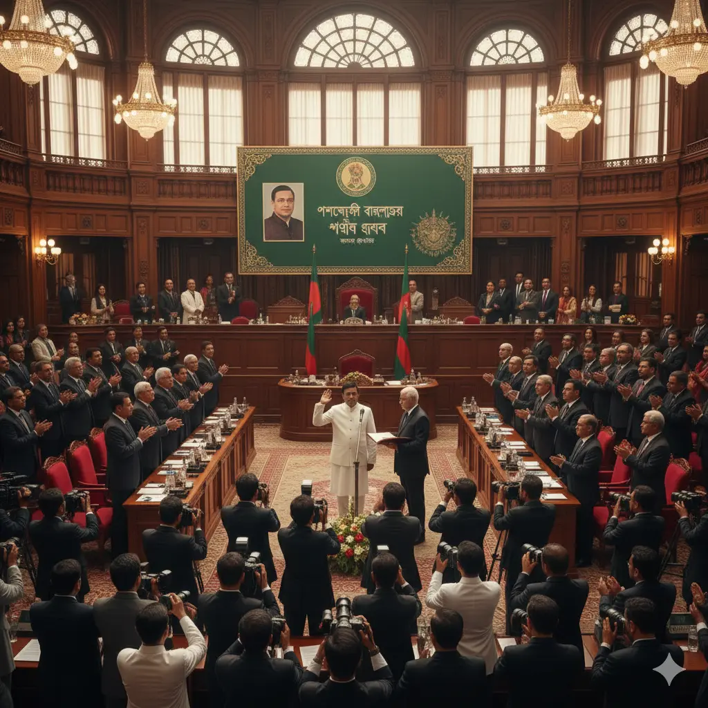 Bangladesh Rahman Tarique Sworn In PM