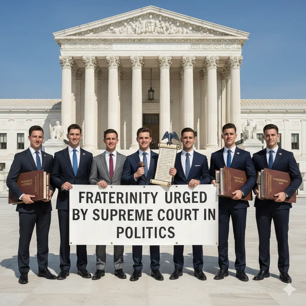 Fraternity urged by Supreme Court in Politics.