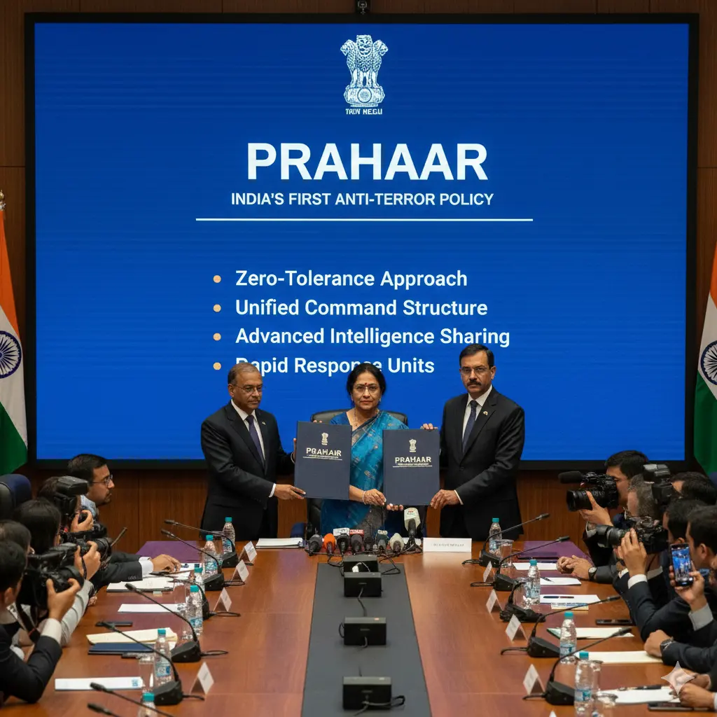 India: PRAHAAR: First Anti-Terror Policy Released.