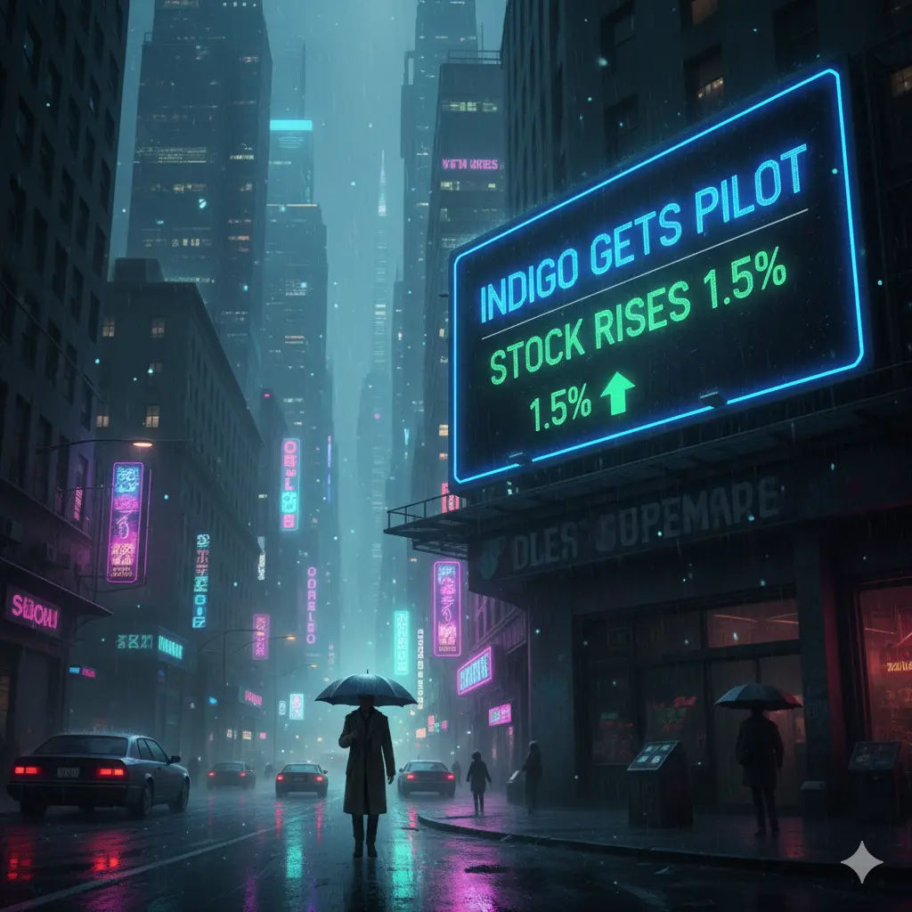 IndiGo Gets Pilot Norms Nod, Stock Rises 1.5%