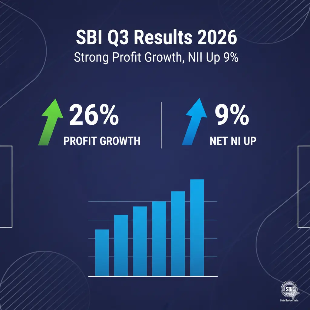 SBI Q3 Results 2026: Strong Profit Growth, NII Up 9%