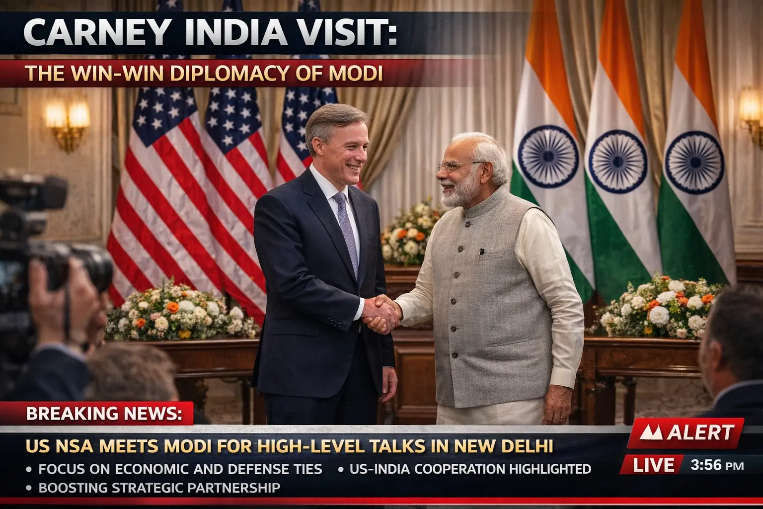 Carney India Visit: The WinWin Diplomacy of Modi.
