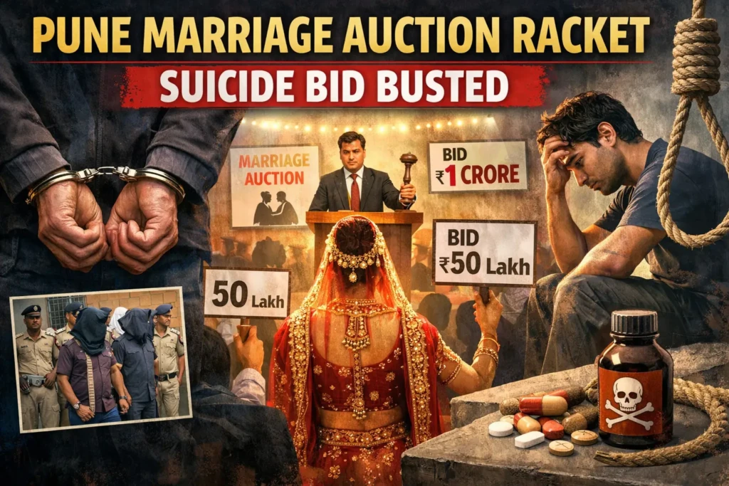Pune Marriage Auction Racket Suicide Bid Busted.