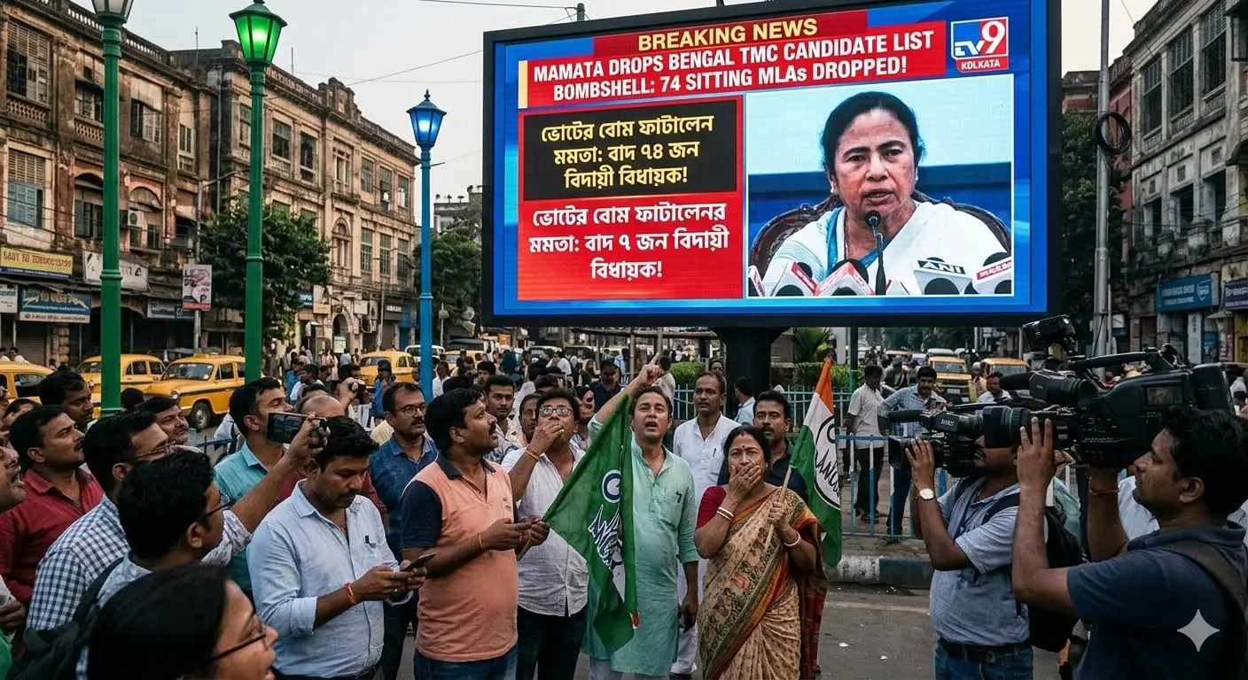 Mamata Drops Bengal TMC Candidate List Bombshell.