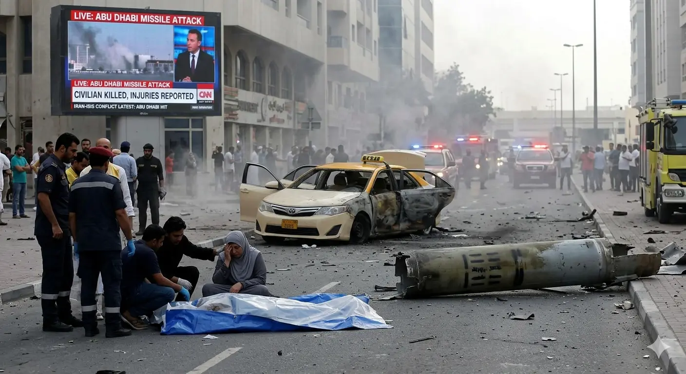 Iran ISIS War Live: Civilian Killed on Abu Dhabi Missile.