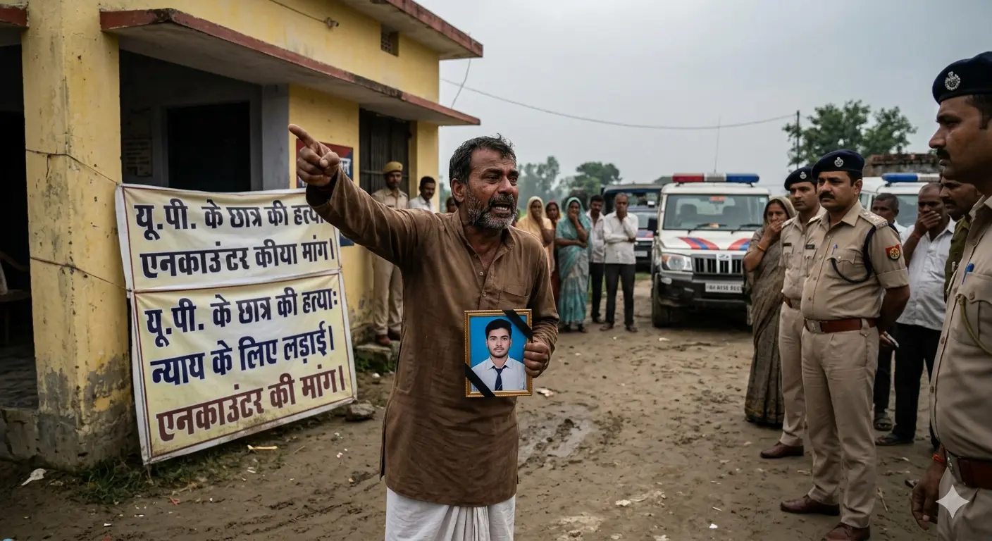 UP Student Shot Dead: Father Insists On an Encounter with the Killer.