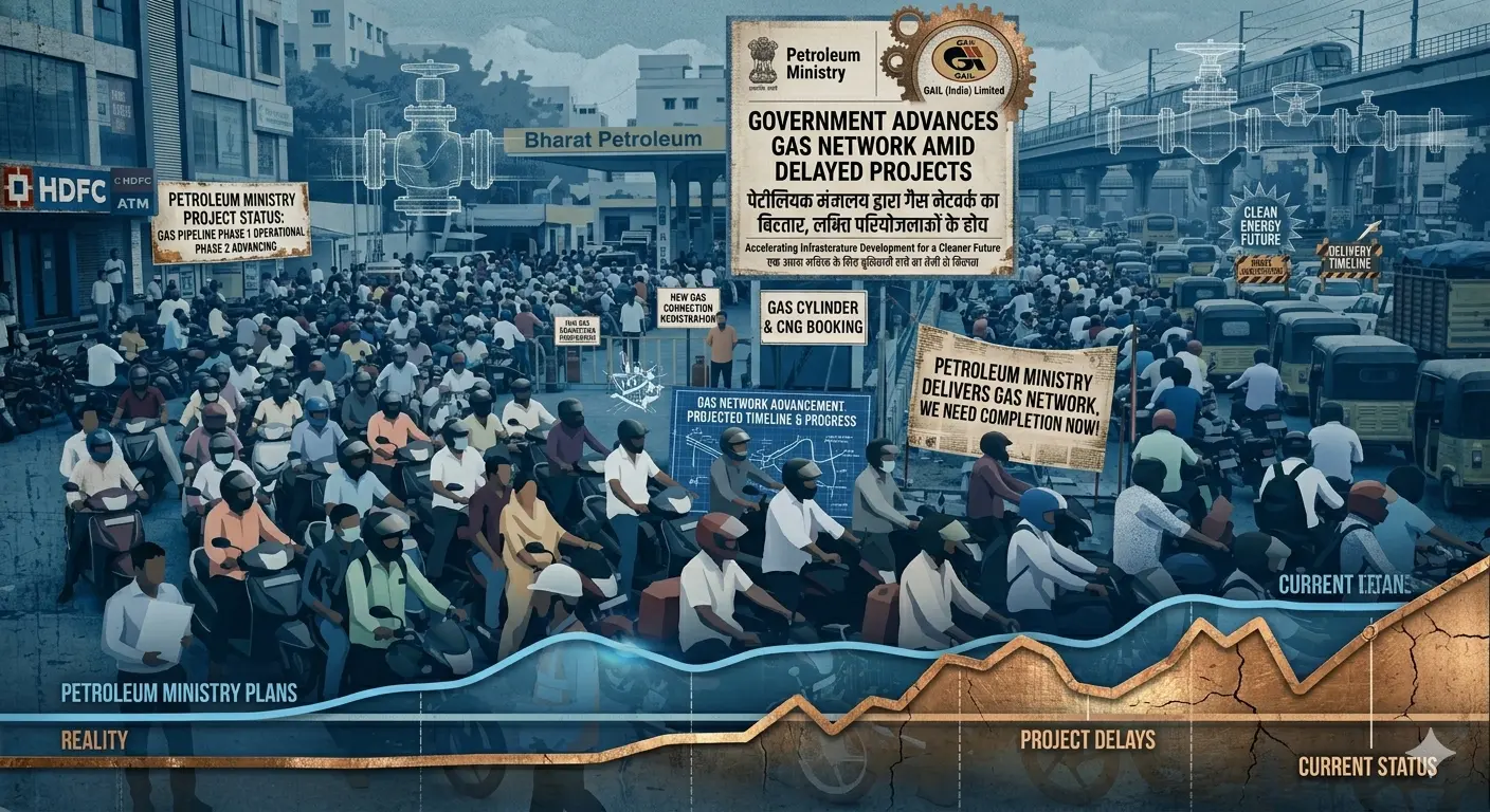 Petroleum Ministry Advances Gas Network Amid Delayed Projects