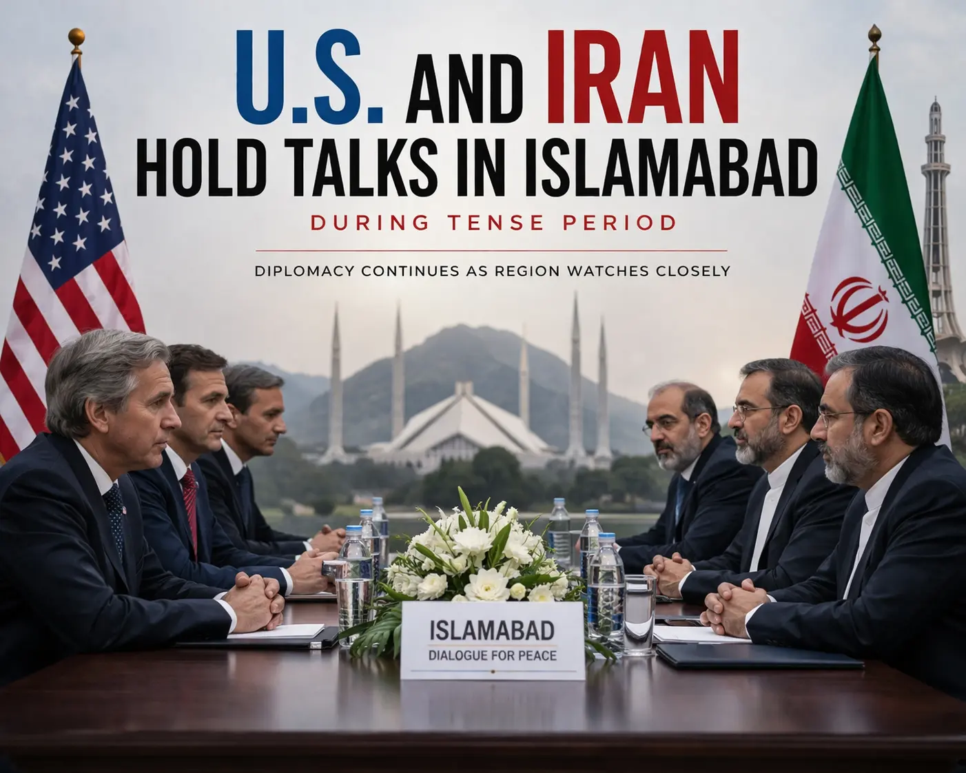 U S and Iran hold talks in Islamabad during tense period