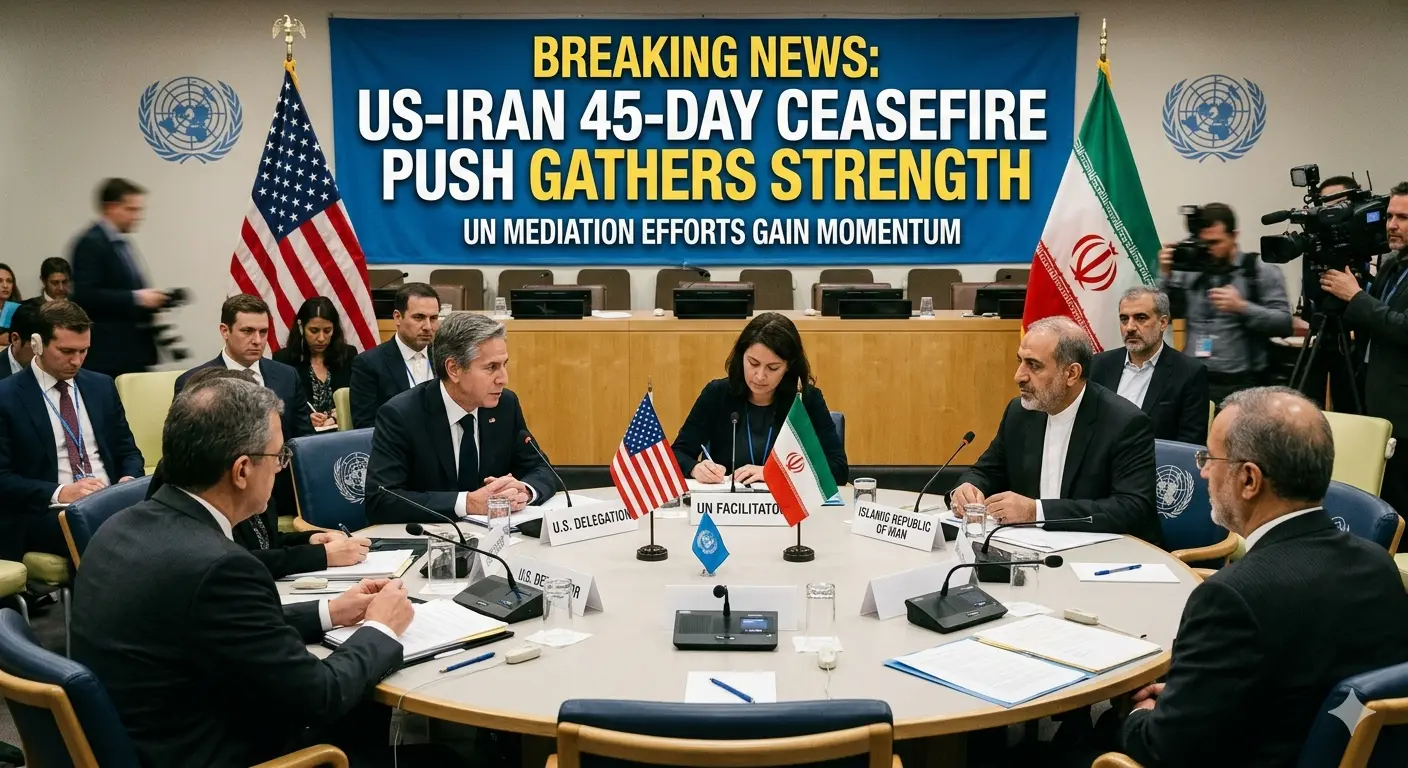 US-Iran 45-Day Ceasefire Push Gathers Strength.